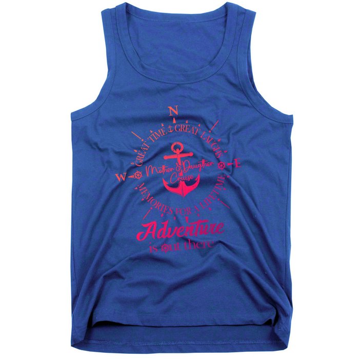 Adventure Is Out There Compass For Mother Daughter Cruise Cute Gift Tank Top