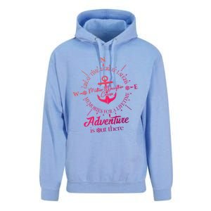 Adventure Is Out There Compass For Mother Daughter Cruise Cute Gift Unisex Surf Hoodie