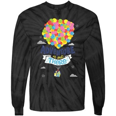 Adventure Is Out There Tie-Dye Long Sleeve Shirt