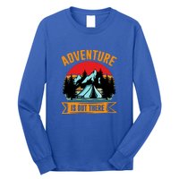 Adventure Is Out There Camping Gift Tent Long Sleeve Shirt