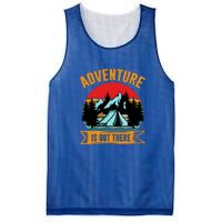 Adventure Is Out There Camping Gift Tent Mesh Reversible Basketball Jersey Tank