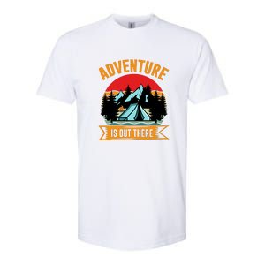 Adventure Is Out There Camping Gift Tent Softstyle CVC T-Shirt