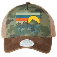 Adventure Is Out There But Then Again So Are Bugs Legacy Tie Dye Trucker Hat
