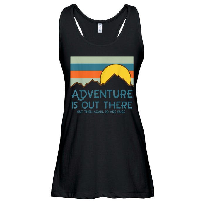 Adventure Is Out There But Then Again So Are Bugs Ladies Essential Flowy Tank