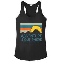 Adventure Is Out There But Then Again So Are Bugs Ladies PosiCharge Competitor Racerback Tank