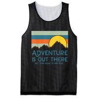 Adventure Is Out There But Then Again So Are Bugs Mesh Reversible Basketball Jersey Tank