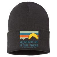 Adventure Is Out There But Then Again So Are Bugs Sustainable Knit Beanie