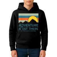 Adventure Is Out There But Then Again So Are Bugs Kids Hoodie