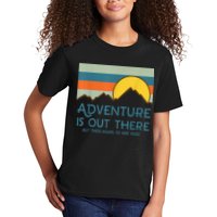 Adventure Is Out There But Then Again So Are Bugs Kids T-Shirt