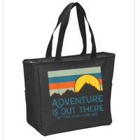 Adventure Is Out There But Then Again So Are Bugs Zip Tote Bag