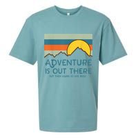 Adventure Is Out There But Then Again So Are Bugs Sueded Cloud Jersey T-Shirt