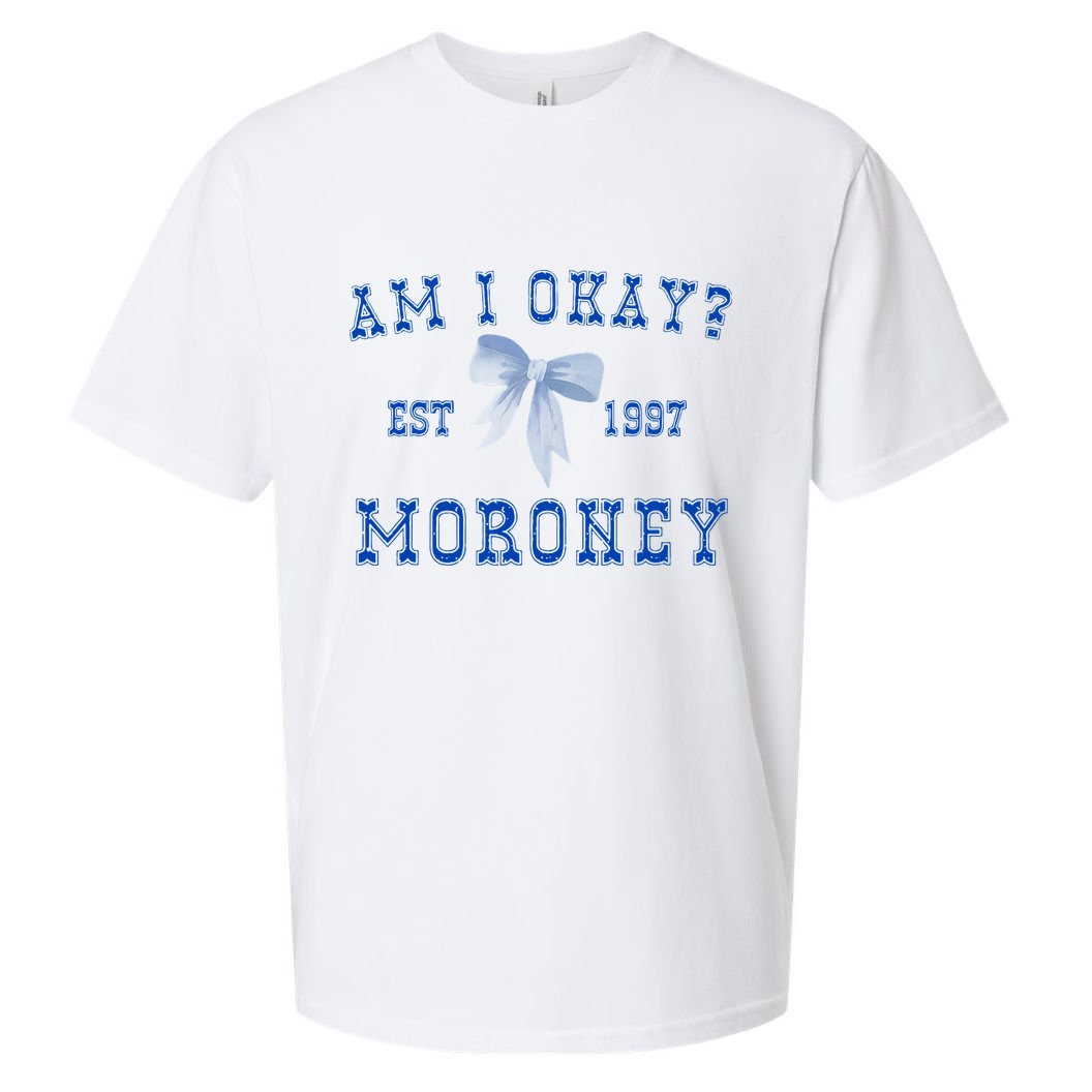 Am I Okay Moroney Sueded Cloud Jersey T-Shirt