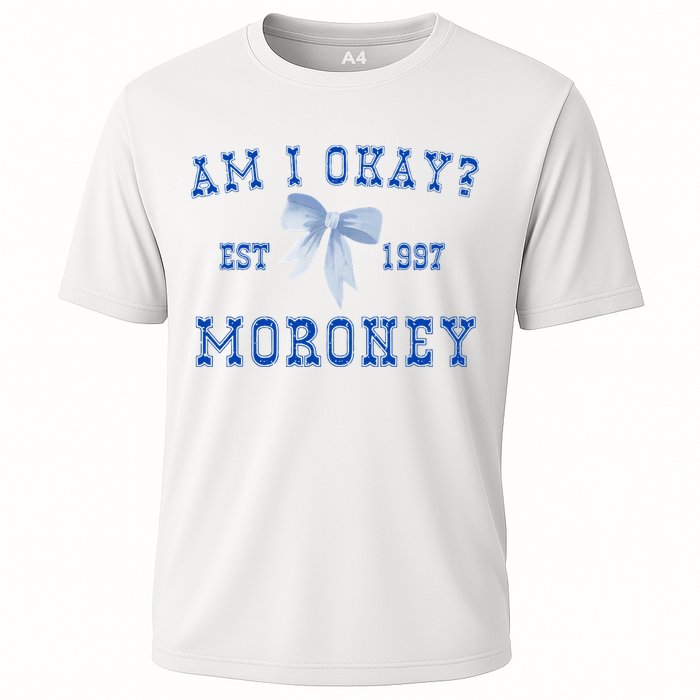 Am I Okay Moroney Cooling Performance Crew T-Shirt