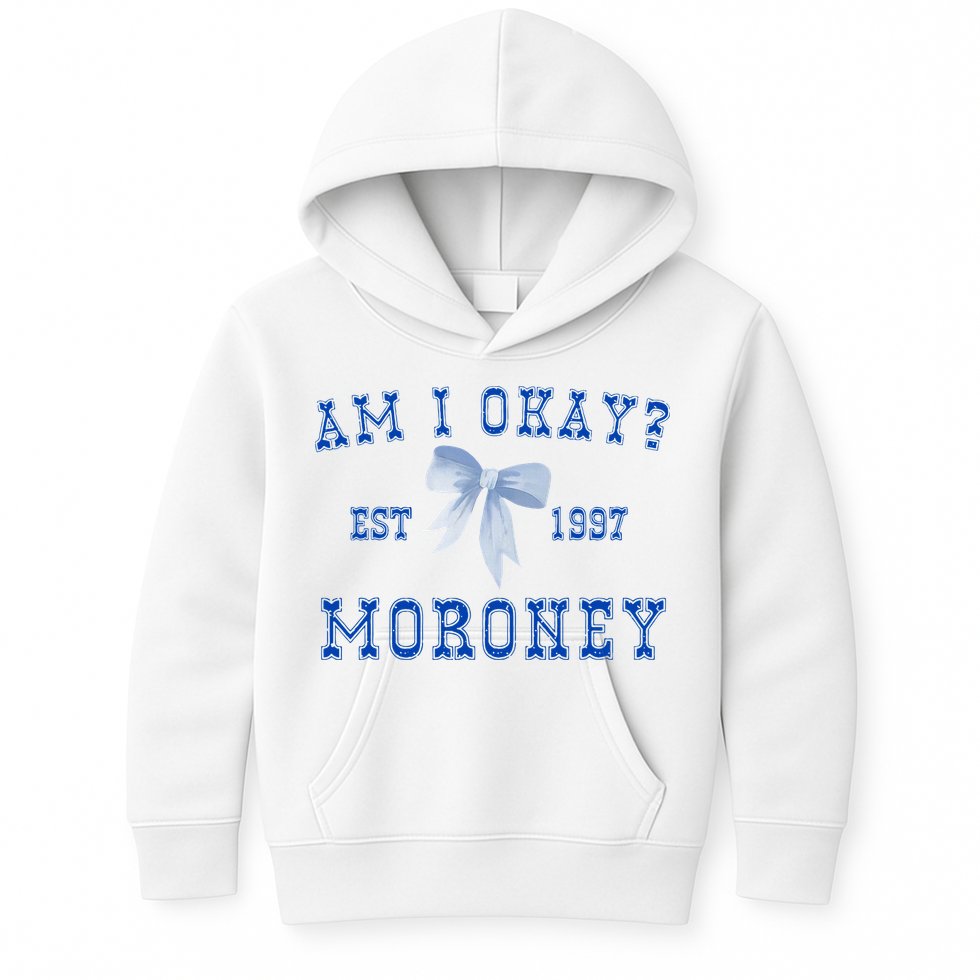 Am I Okay Moroney Kids Hoodie
