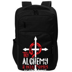 Alchemy It Only Costs An Arm And Leg Anime Alchemist 666 Impact Tech Backpack