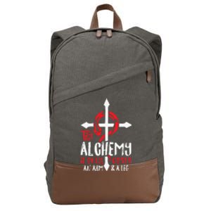 Alchemy It Only Costs An Arm And Leg Anime Alchemist 666 Cotton Canvas Backpack