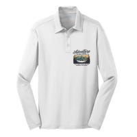 Adventure Is Out There And So Is Serial Killer Silk Touch Performance Long Sleeve Polo