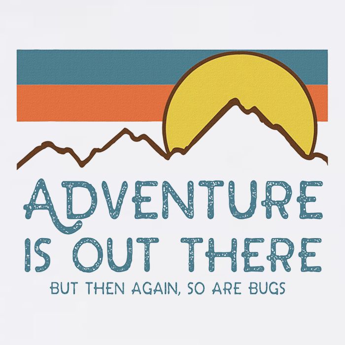 Adventure Is Out There But Then Again So Are Bugs Cooling Performance Crew T-Shirt