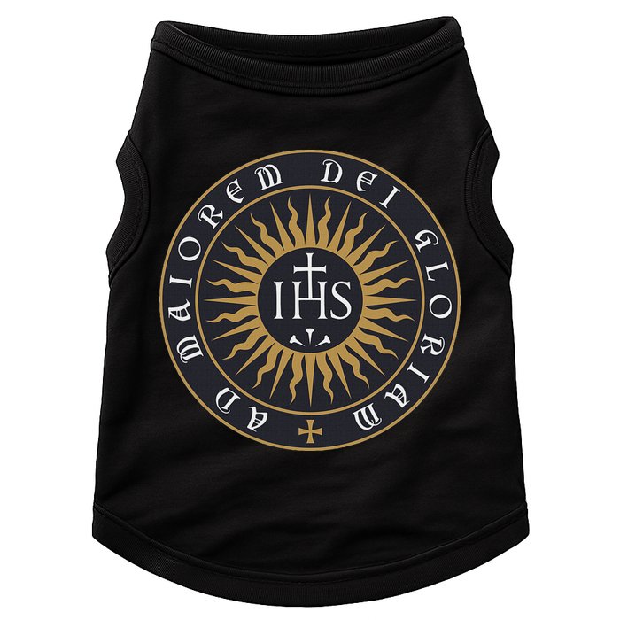 Amdg Ignatius Of L.O.Y.O.L.A Society Of Jesus Catholic Doggie Tank