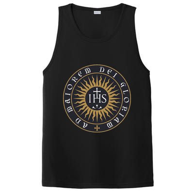 Amdg Ignatius Of L.O.Y.O.L.A Society Of Jesus Catholic PosiCharge Competitor Tank