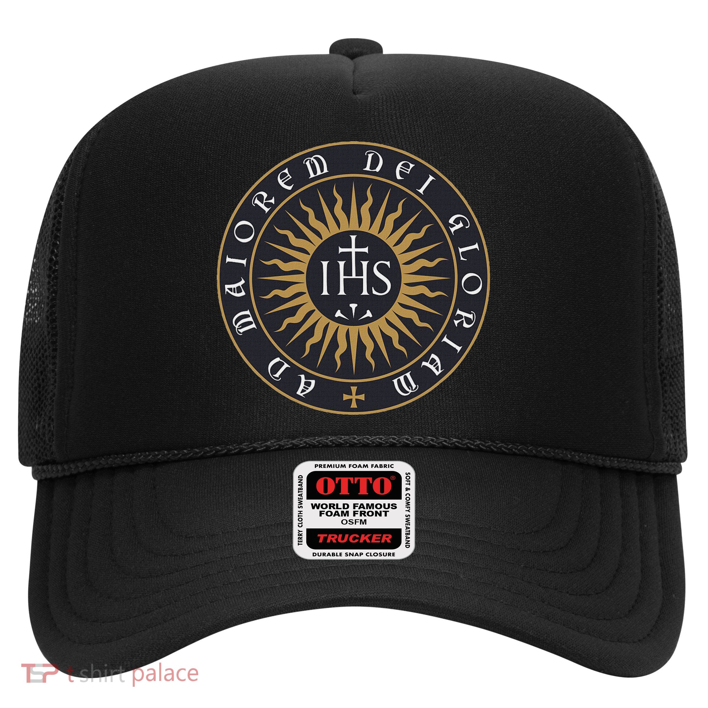 Amdg Ignatius Of L.O.Y.O.L.A Society Of Jesus Catholic Trucker Hat