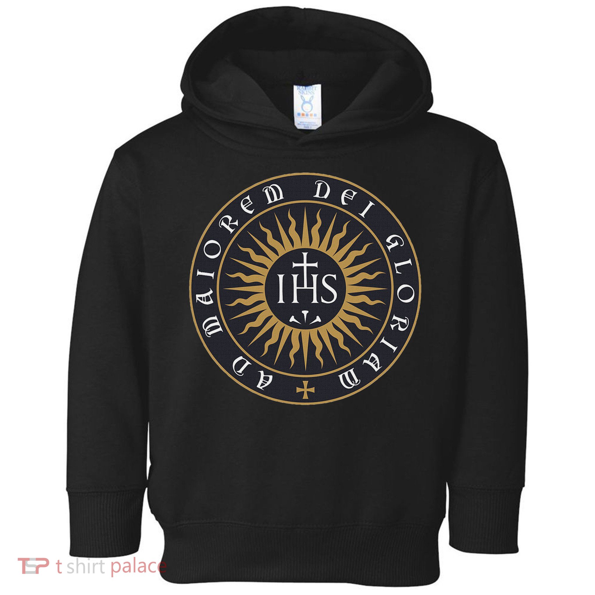 Amdg Ignatius Of L.O.Y.O.L.A Society Of Jesus Catholic Toddler Hoodie