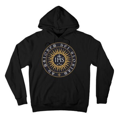 Amdg Ignatius Of L.O.Y.O.L.A Society Of Jesus Catholic Tall Hoodie