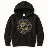 Amdg Ignatius Of L.O.Y.O.L.A Society Of Jesus Catholic Kids Hoodie