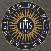 Amdg Ignatius Of L.O.Y.O.L.A Society Of Jesus Catholic Cotton Canvas Backpack