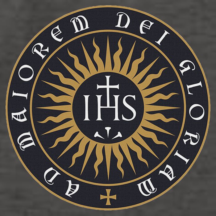 Amdg Ignatius Of L.O.Y.O.L.A Society Of Jesus Catholic Vector Backpack