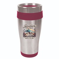Adventure Is Out There But So Are Serial Killers 16oz Travel Tumbler