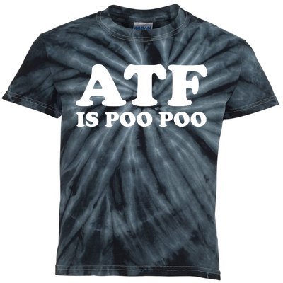 ATF Is Poo Poo Kids Tie-Dye T-Shirt