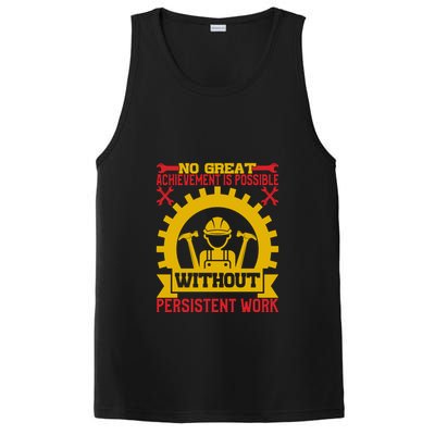 Achievement Is Possible Without Persistent Work Labor Day Gift PosiCharge Competitor Tank