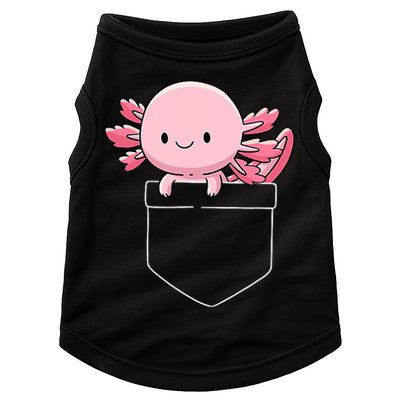 Axolotl In Pocket Kawaii Cute Anime Pet Gifts  Doggie Tank