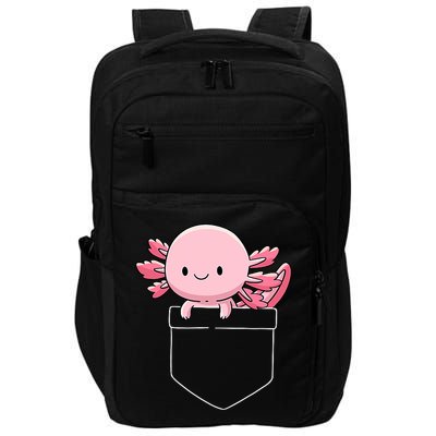 Axolotl In Pocket Kawaii Cute Anime Pet Gifts  Impact Tech Backpack
