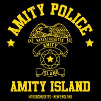 Amity Island Police Cooling Performance Crew T-Shirt