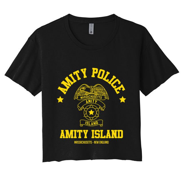 Amity Island Police Crop Top