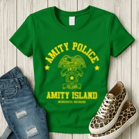 Amity Island Police Womens T-Shirt