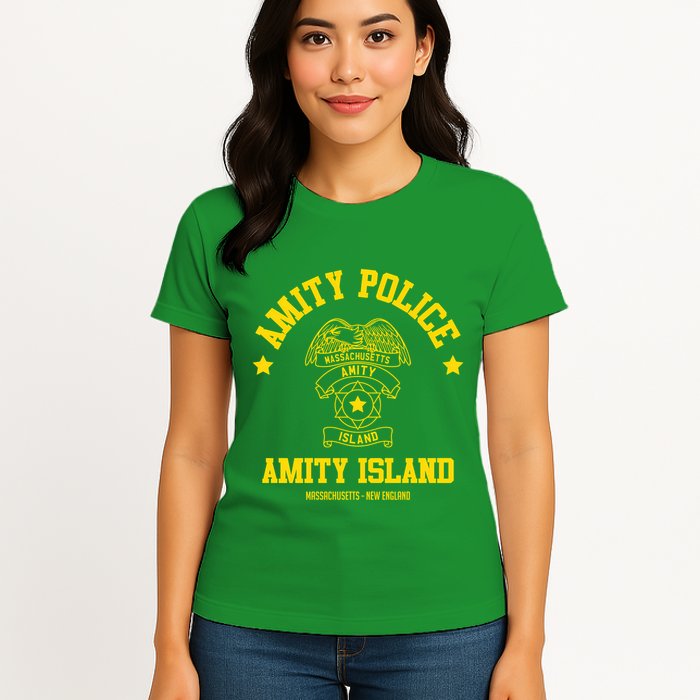 Amity Island Police Womens T-Shirt