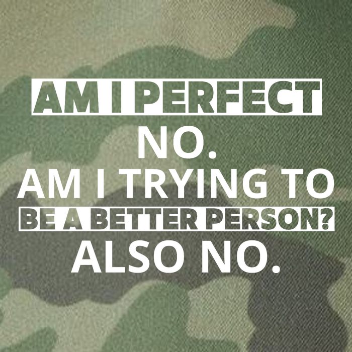 Am I Perfect No Am I Trying To Be A Better Person Also No Legacy Tie Dye Trucker Hat