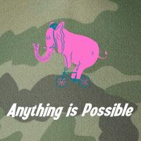Anything Is Possible Elephant Bicycle Legacy Tie Dye Trucker Hat