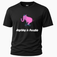 Anything Is Possible Elephant Bicycle Performance Shirt