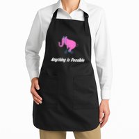 Anything Is Possible Elephant Bicycle Apron