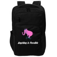 Anything Is Possible Elephant Bicycle Impact Tech Backpack