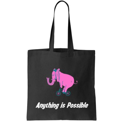 Anything Is Possible Elephant Bicycle Bag
