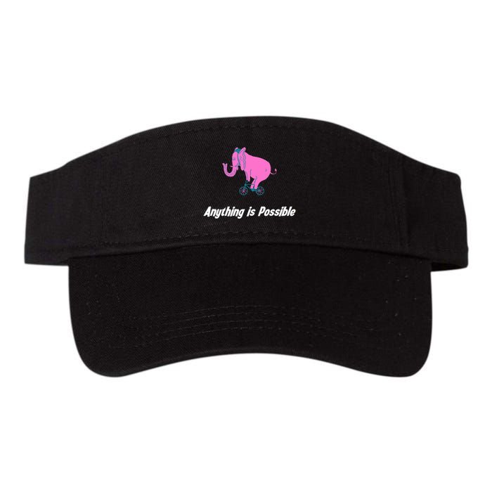 Anything Is Possible Elephant Bicycle Visor