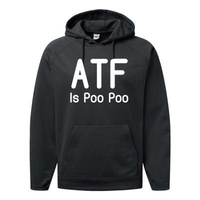 Atf Is Poo Poo Performance Fleece Hoodie