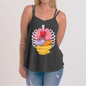 Anatomicat Is Perfect For Cat Lovers Women's Strappy Tank