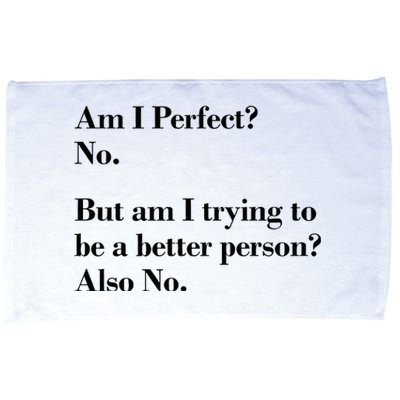 Am I Perfect Microfiber Hand Towel