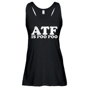 ATF Is Poo Poo Ladies Essential Flowy Tank